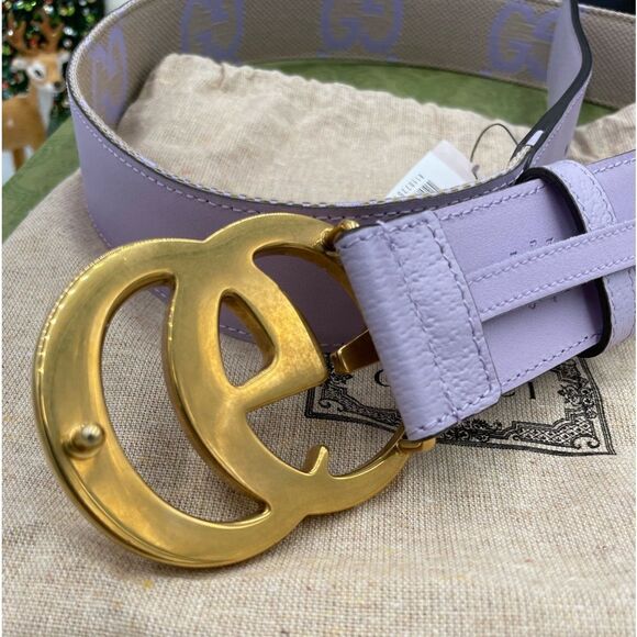 Women’s Gucci, Marmont, GG, leather belt size 95 cm/38 inches made in Italy - Picture 3 of 4
